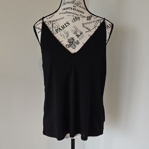Elegant Black Women's Tank Top